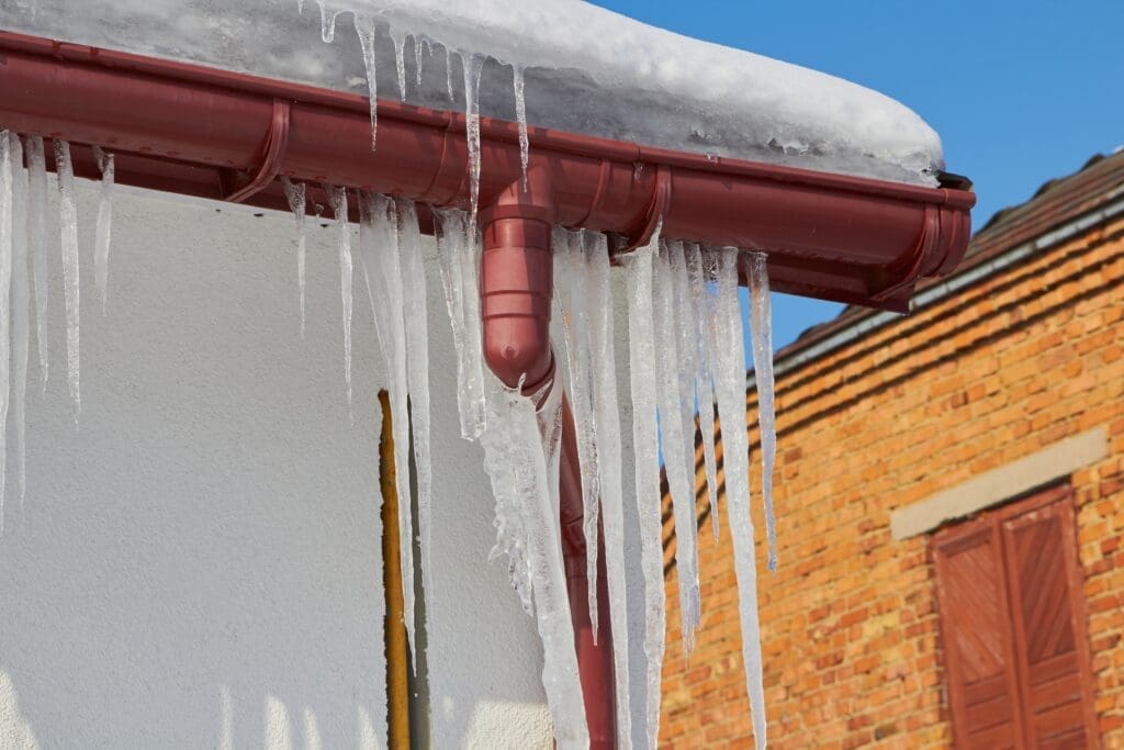frozen water pipe
