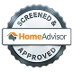 HomeAdvisor Screened & Approved Contractor