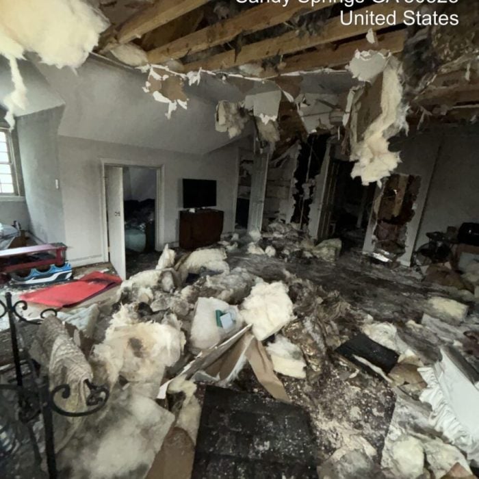 Atlanta, GA Residential Fire Damage Restoration Case Study
