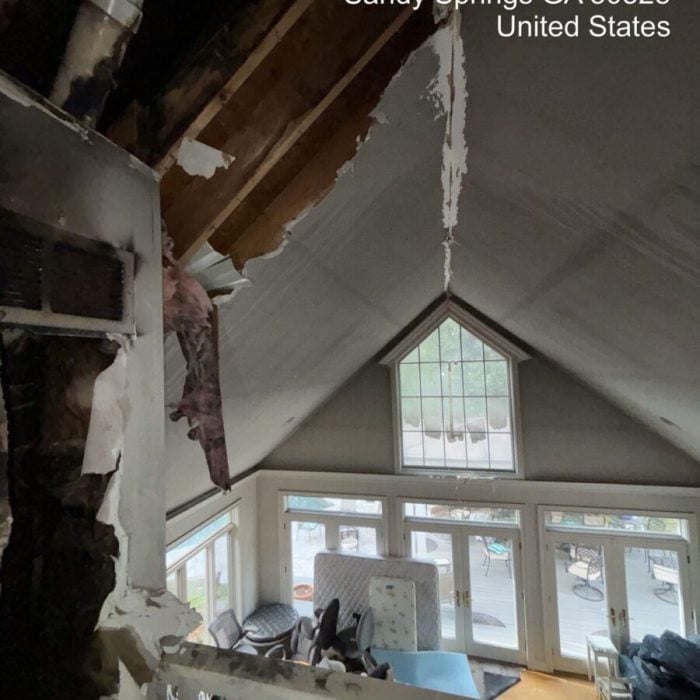 Atlanta, GA Residential Fire Damage Restoration Case Study