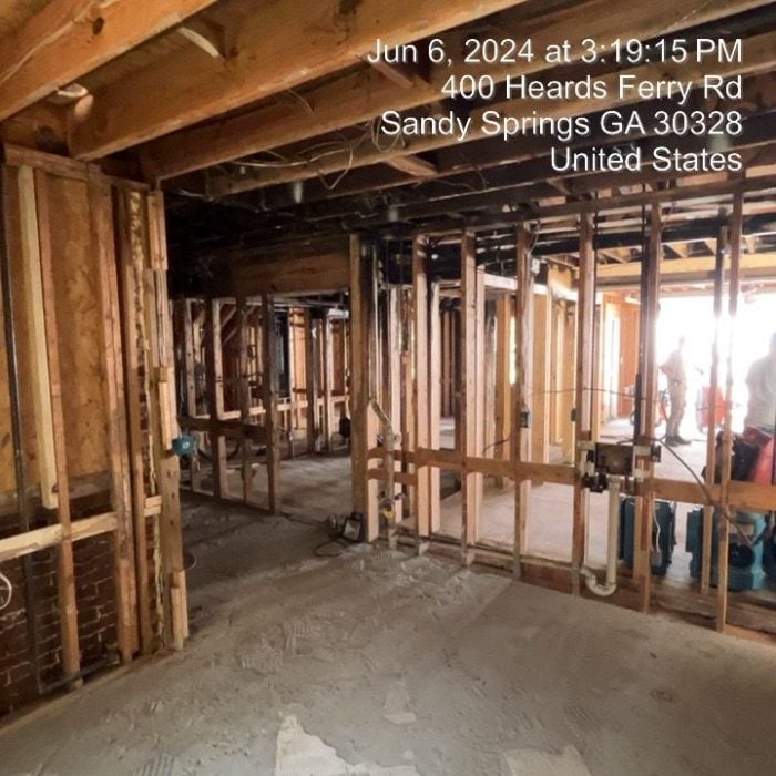 Atlanta, GA Residential Fire Damage Restoration Case Study