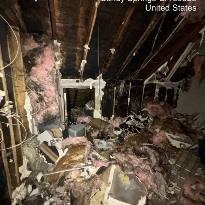 Atlanta, GA Residential Fire Damage Restoration Case Study
