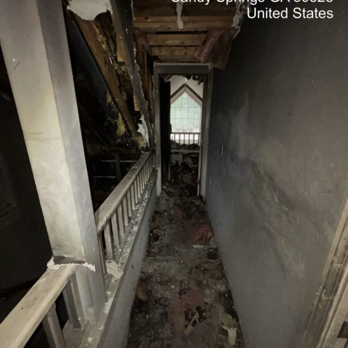 Atlanta, GA Residential Fire Damage Restoration Case Study