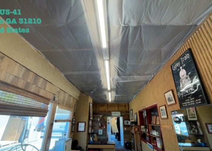 after commercial fire damage restoration case study